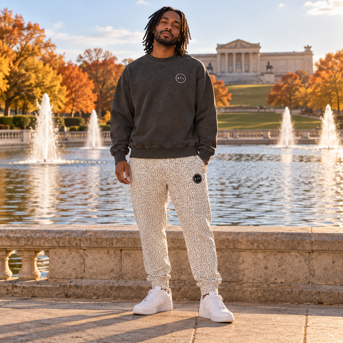 Men's Squiggle Joggers