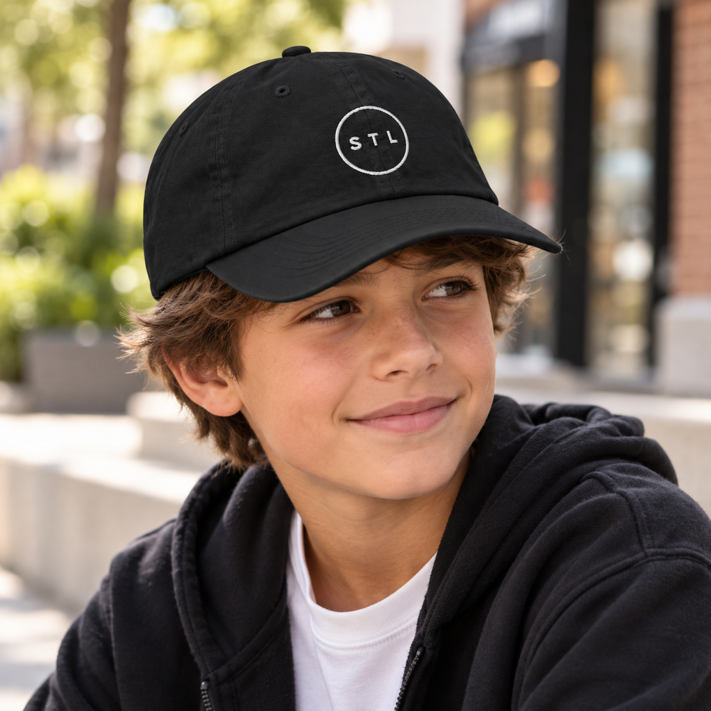Black Youth baseball cap