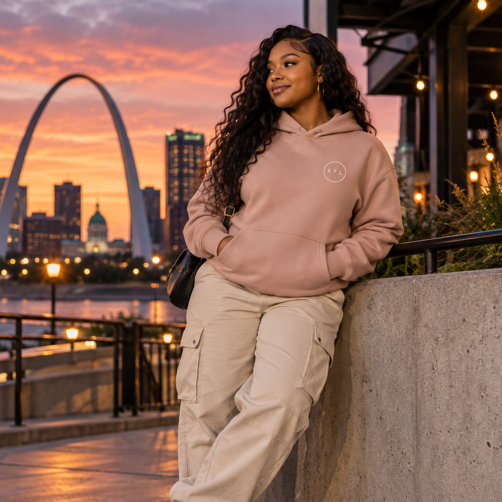 Blush Women’s relaxed hoodie