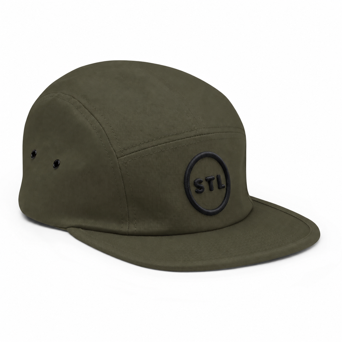 Olive Camp Cap