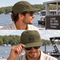 Olive Camp Cap