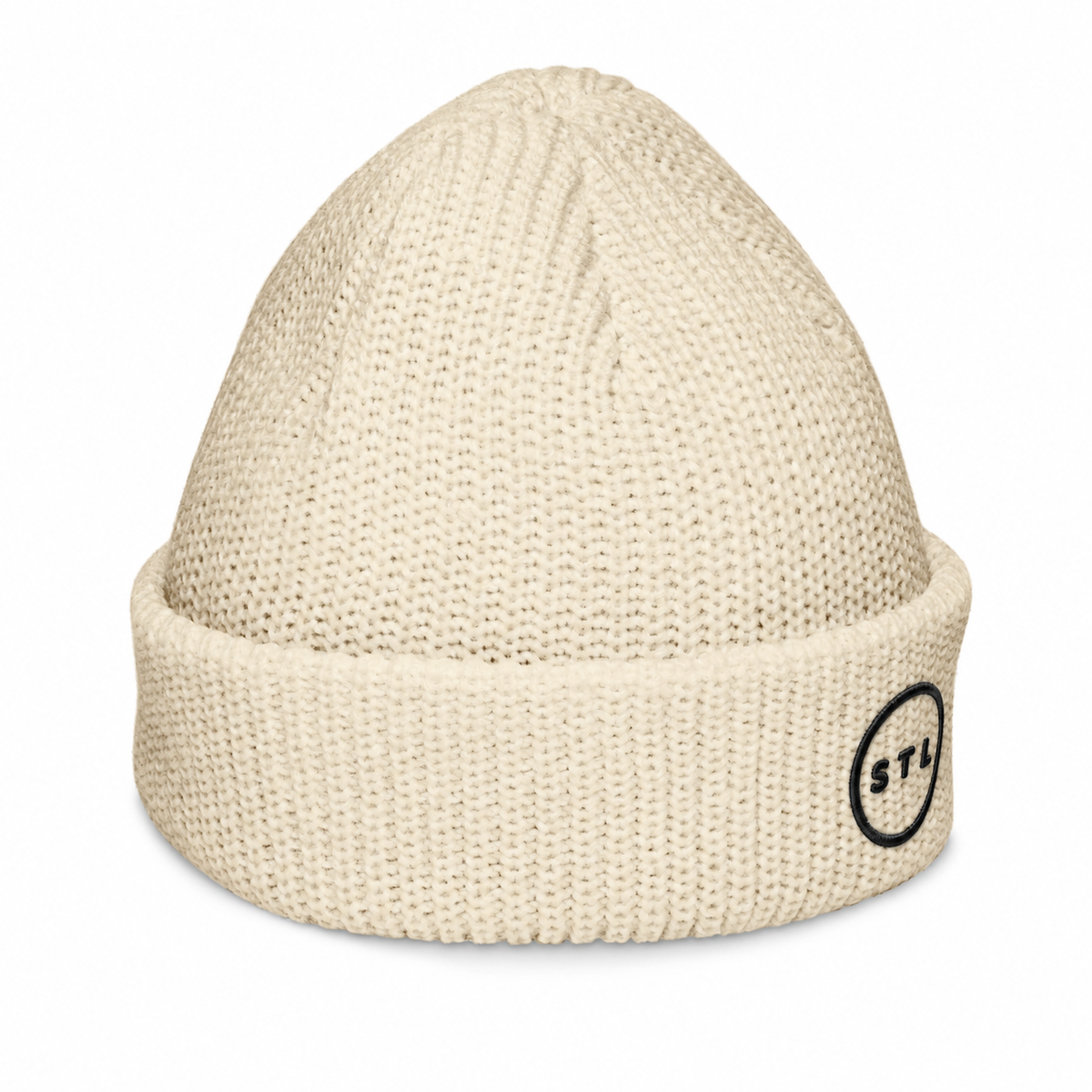 Cream Fisherman beanie