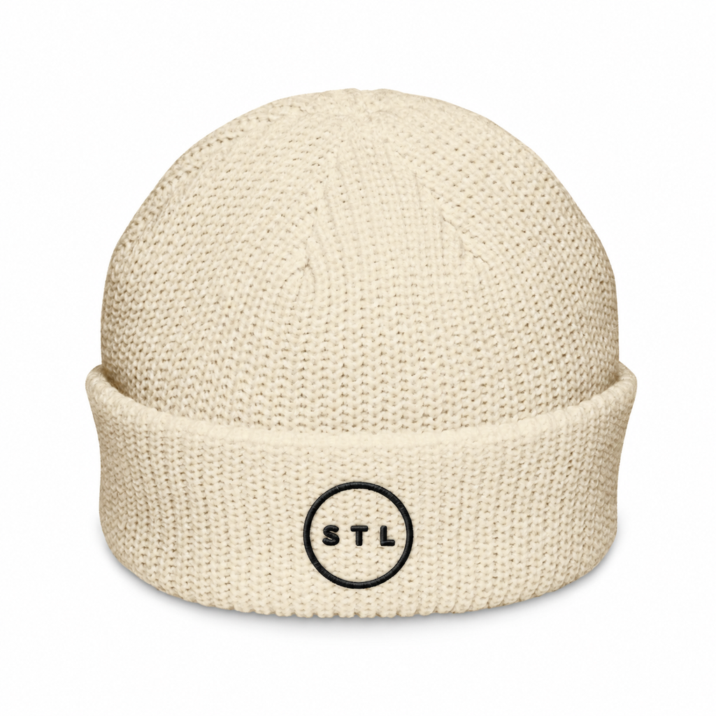 Cream Fisherman beanie