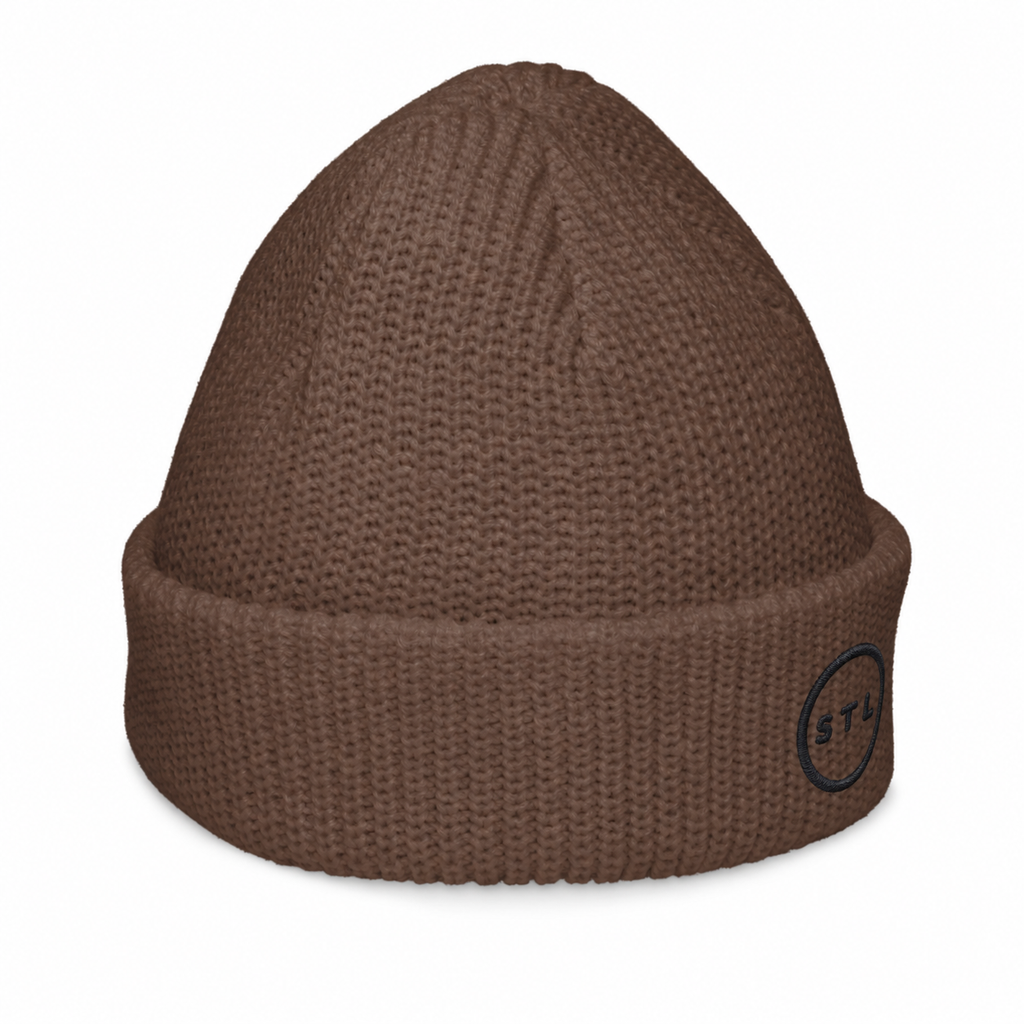 Brown Fisherman beanie
