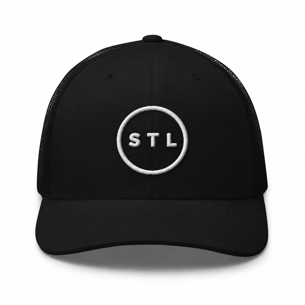 Black Trucker Cap