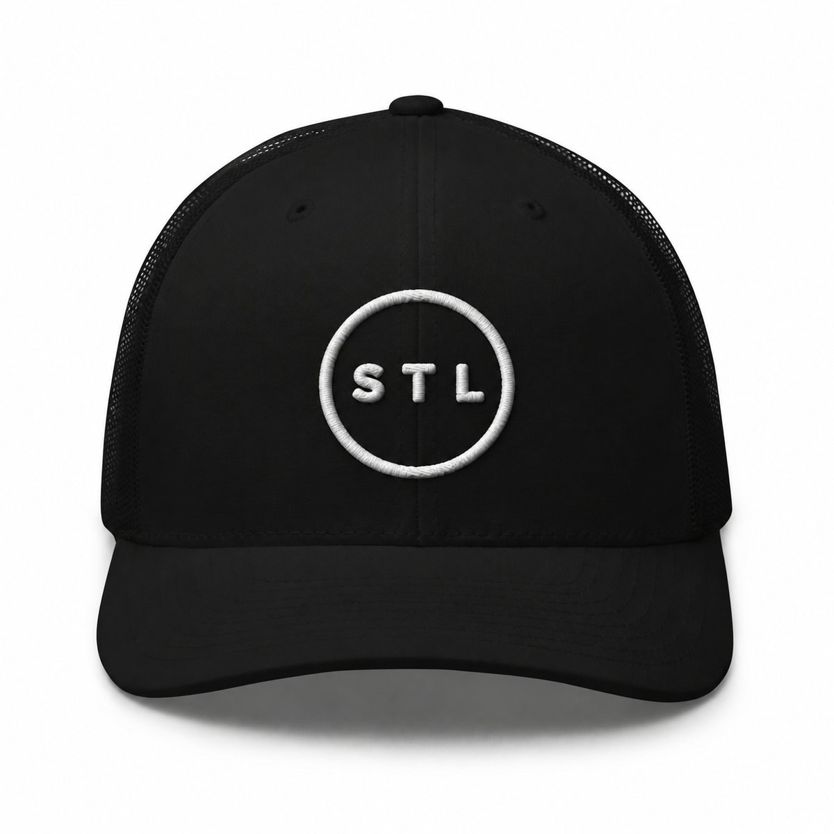 Black Trucker Cap