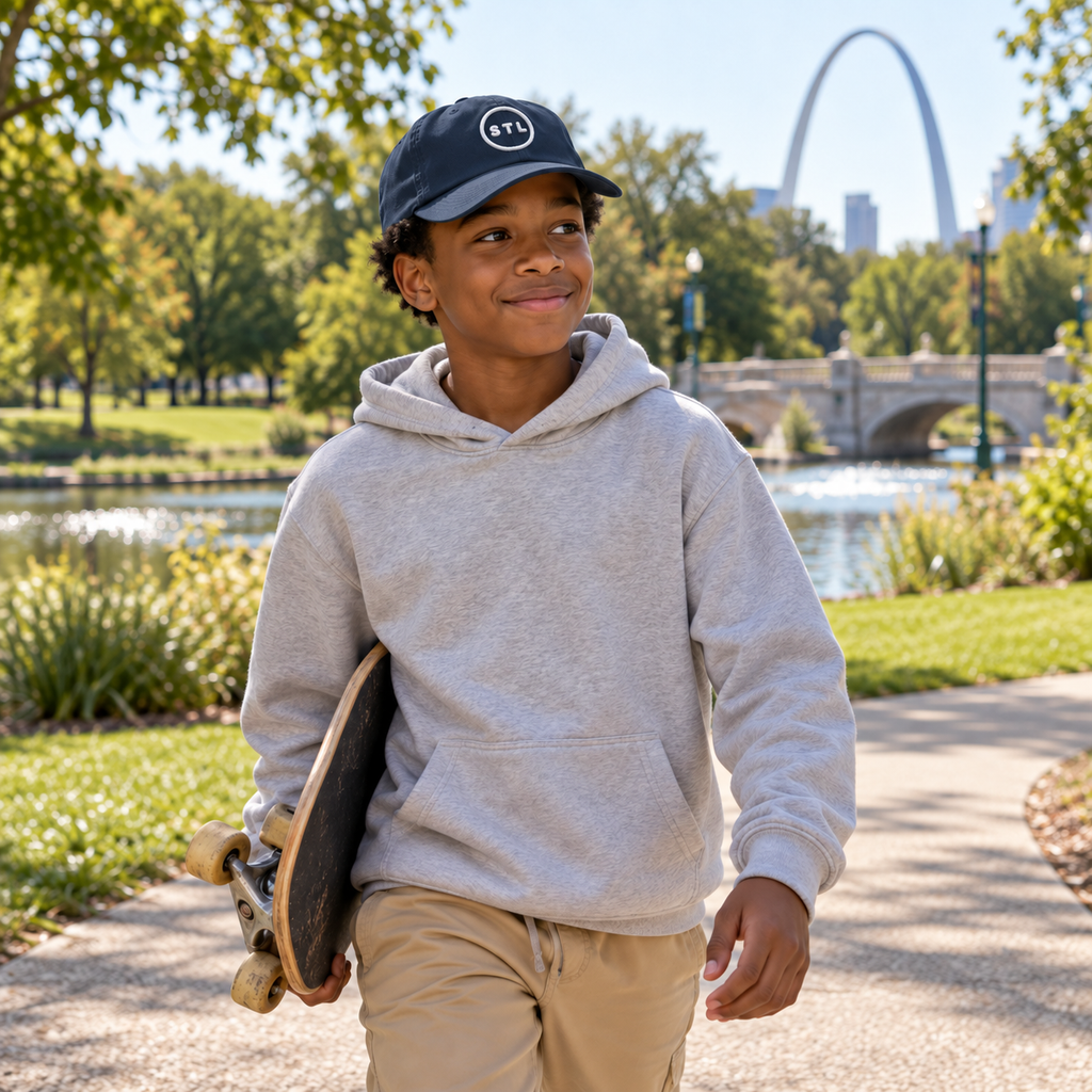 Navy Youth baseball cap