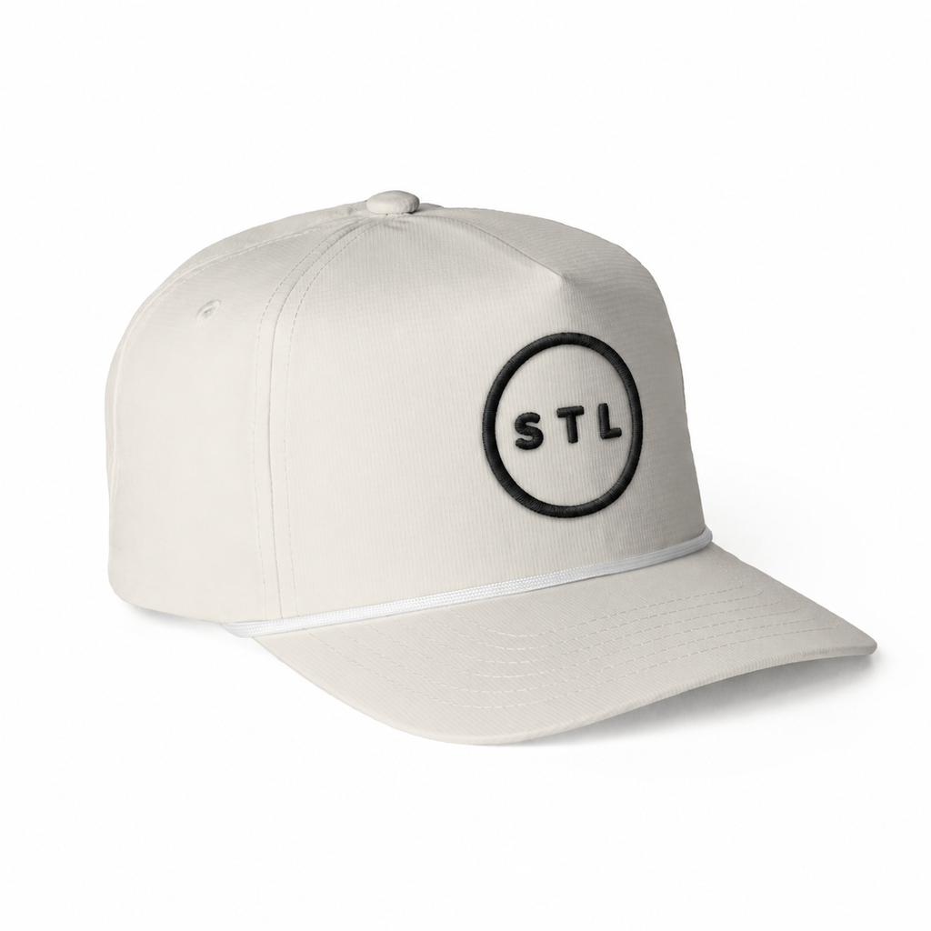 Cream Rope Cap
