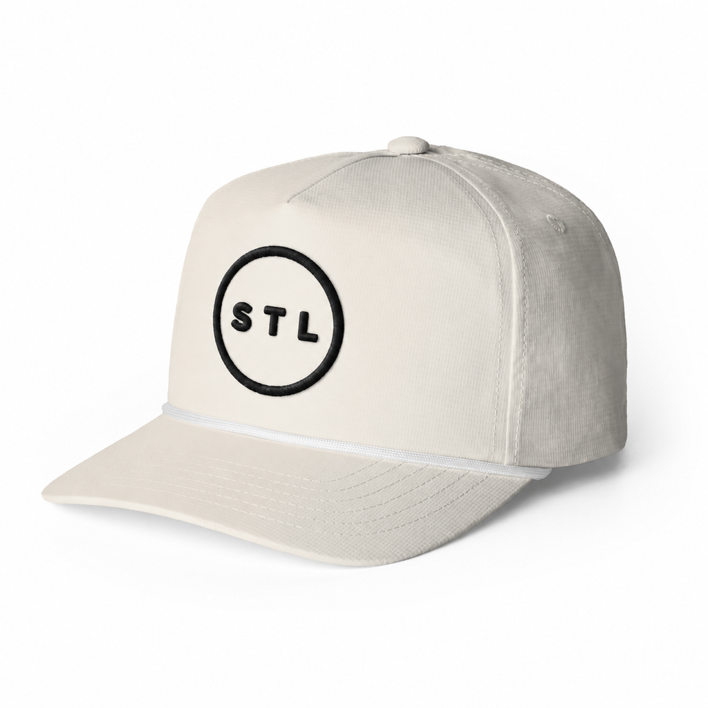 Cream Rope Cap