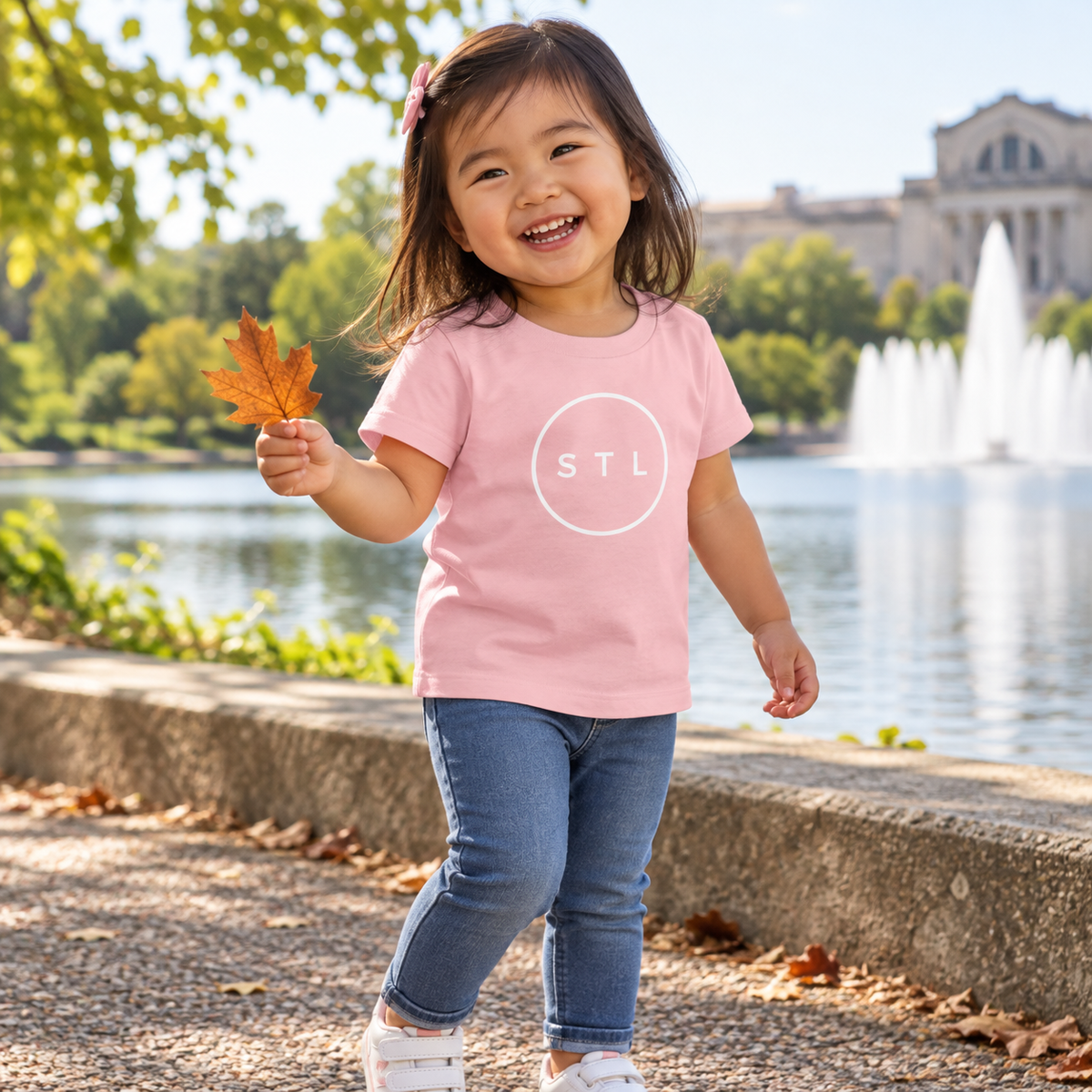 Pink Toddler Short Sleeve Tee
