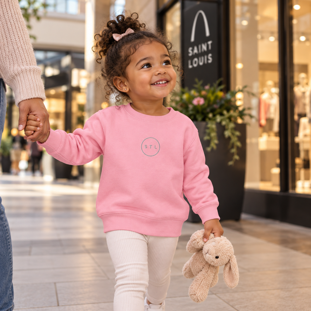 Pink Toddler crewneck sweatshirt