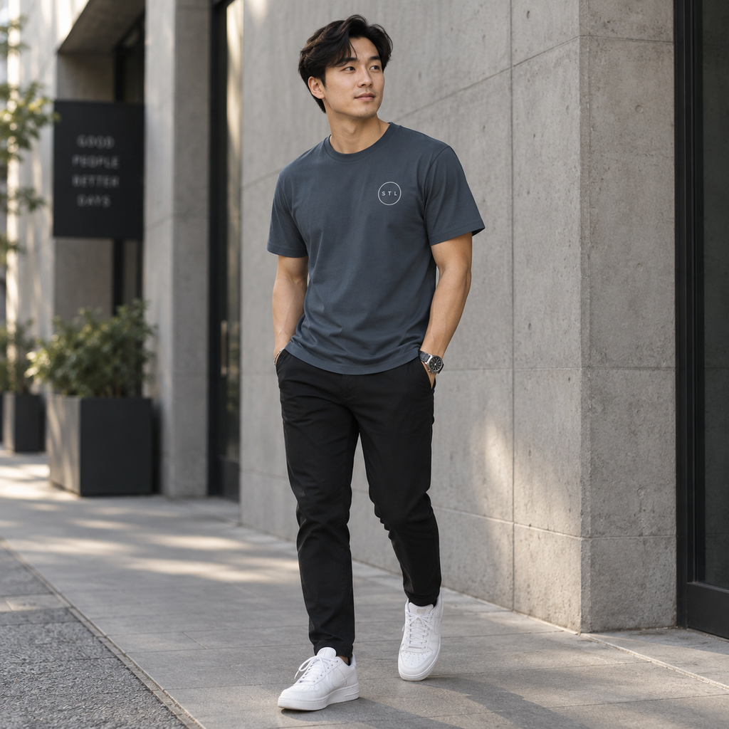 Petrol Blue Premium t-shirt