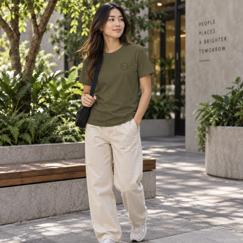 Olive Premium t-shirt