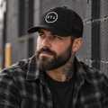 Black Trucker Cap