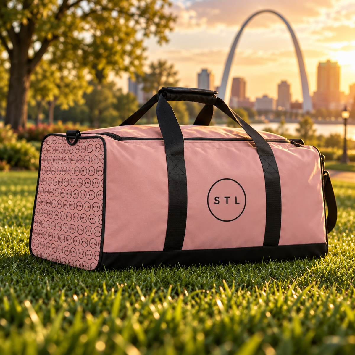 Blush Duffle Bag