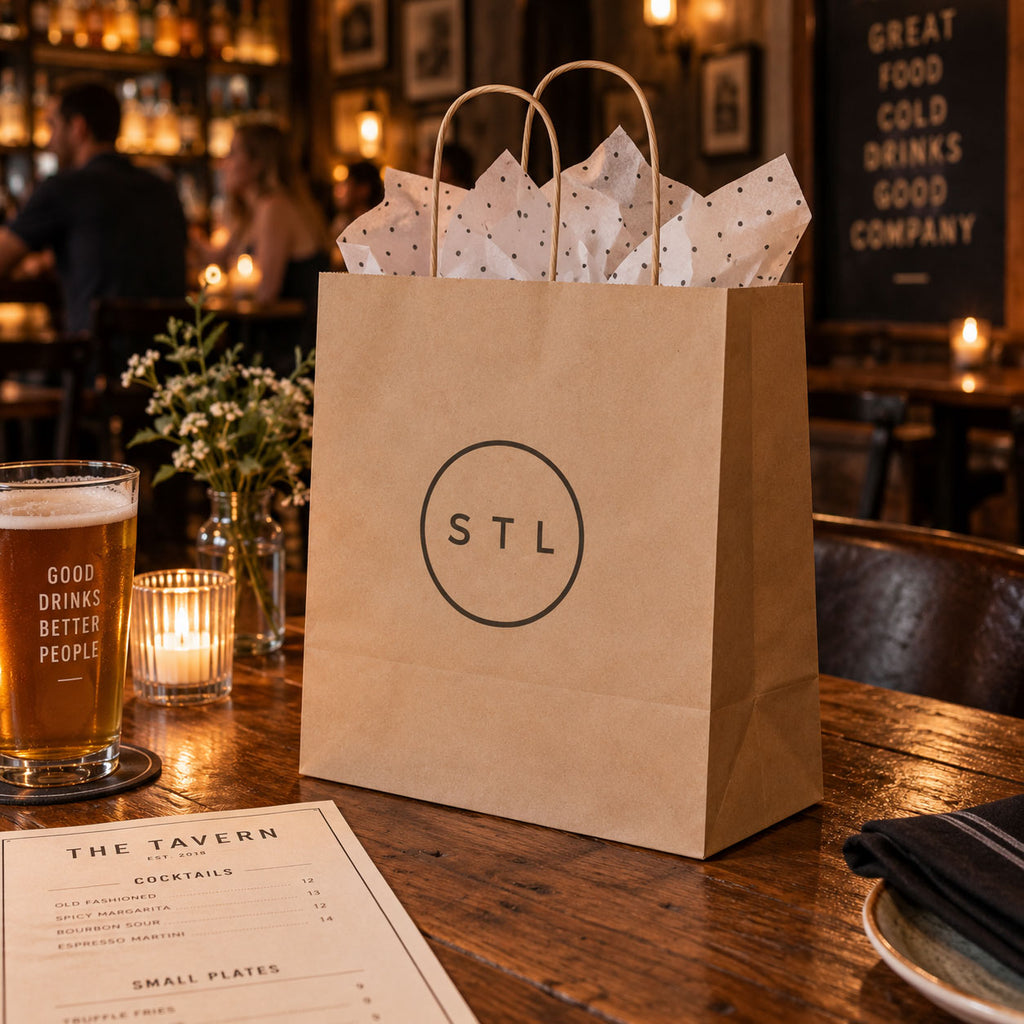 Brown Paper Gift Bag