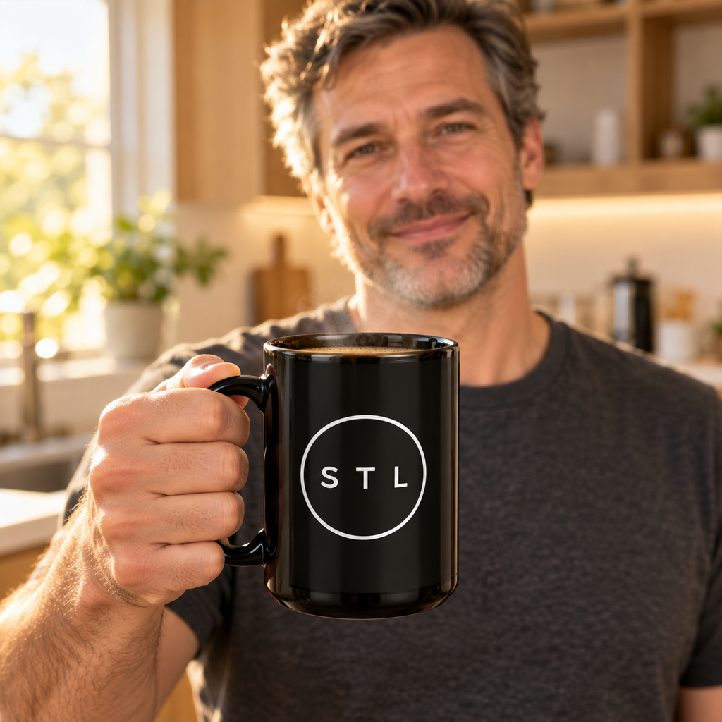 Black Glossy Mug
