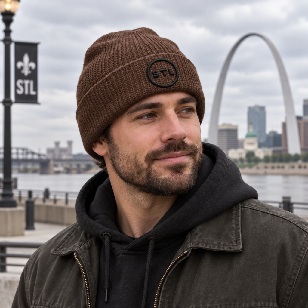 Brown Fisherman beanie