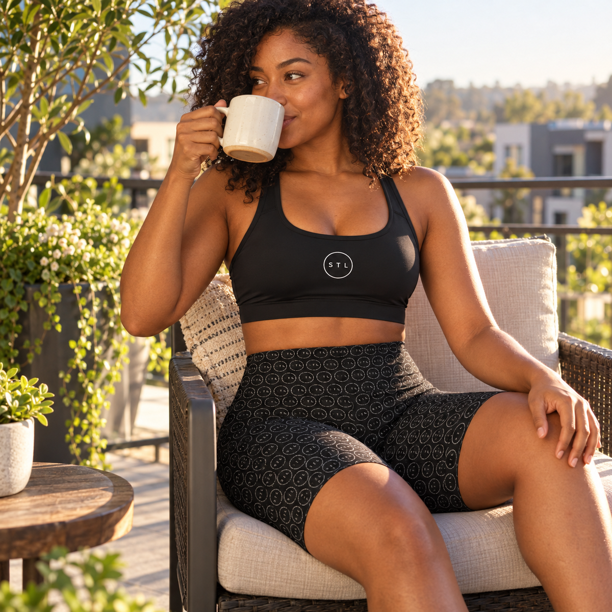 Black Bike Shorts