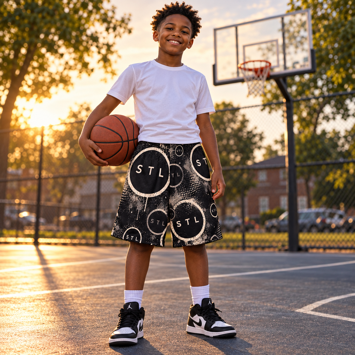Spray Youth Recycled Mesh Shorts
